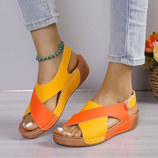 VitaFeet | Handgjorda Ortopediska Sandaler Vintage Rosy